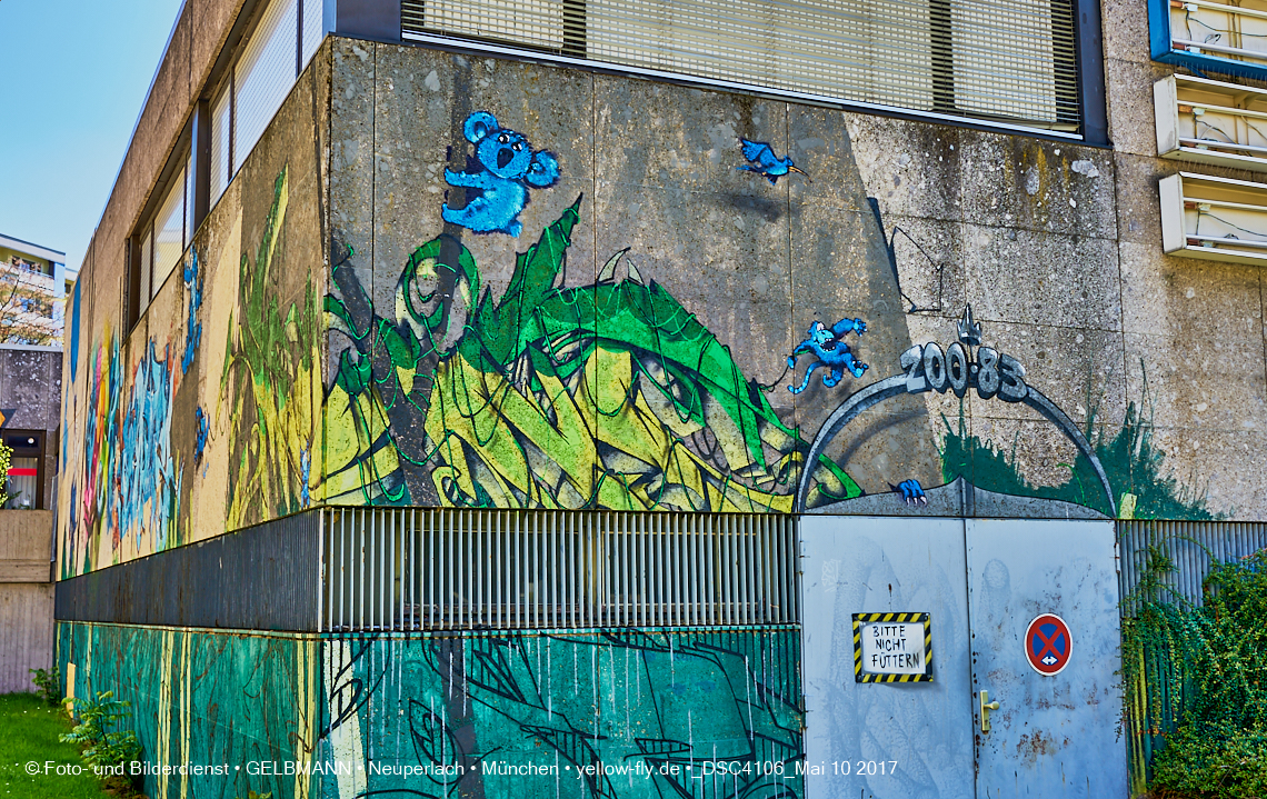 21.03.2017 - Abrissbaustelle Quiddezentrum in Neuperlach